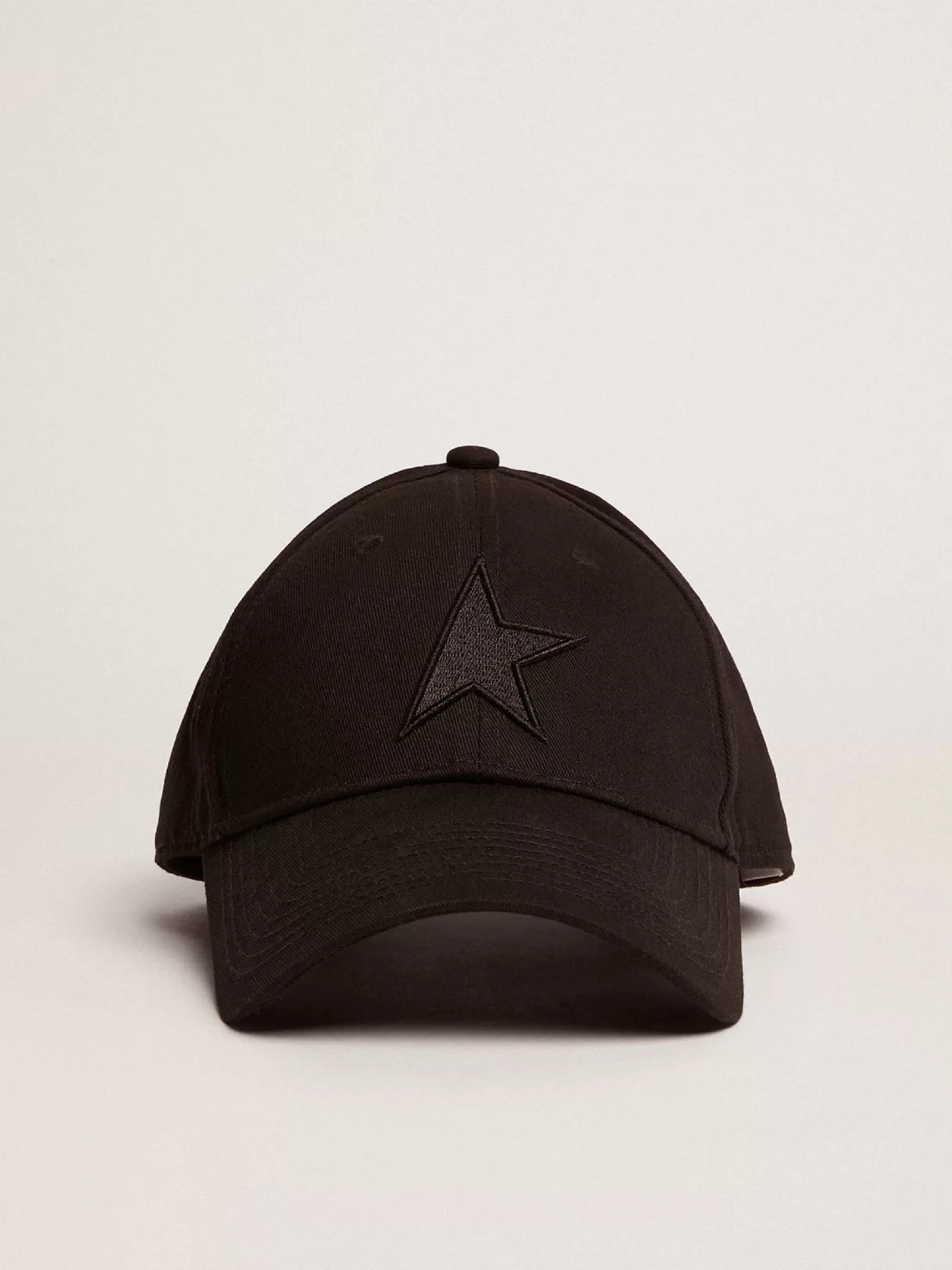 Casquette de baseball noire pour enfant avec étoile | Golden Goose Best Sale