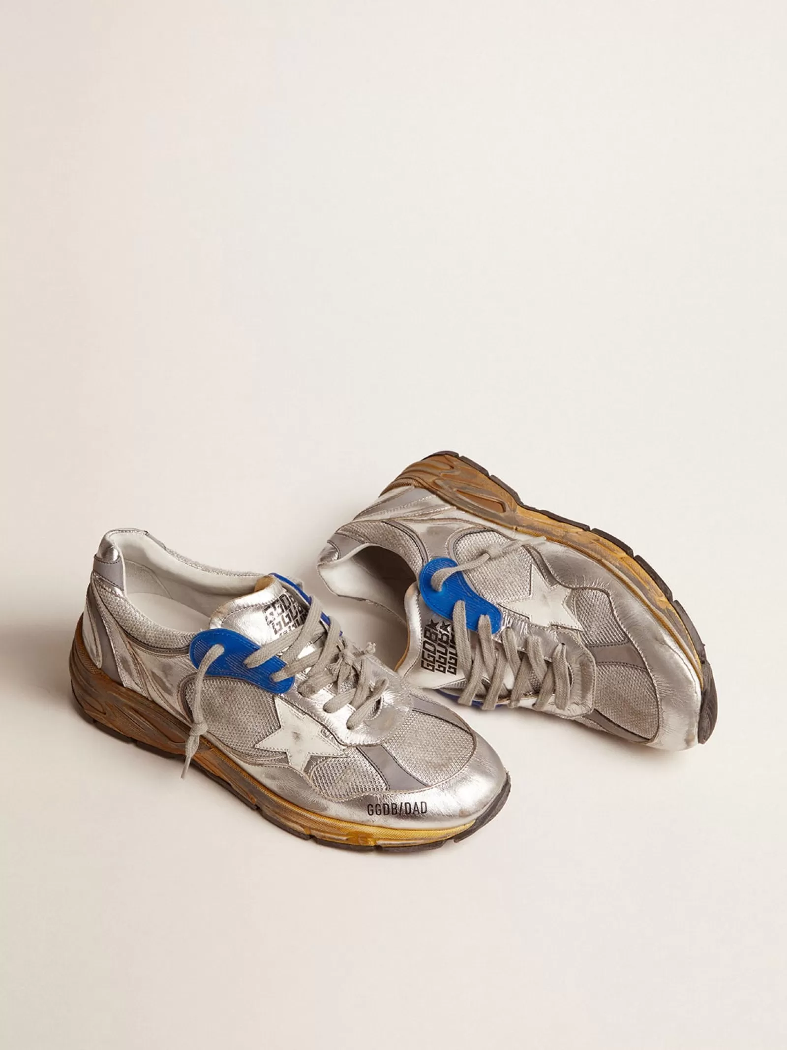 Dad-Star homme argentées | Golden Goose Clearance