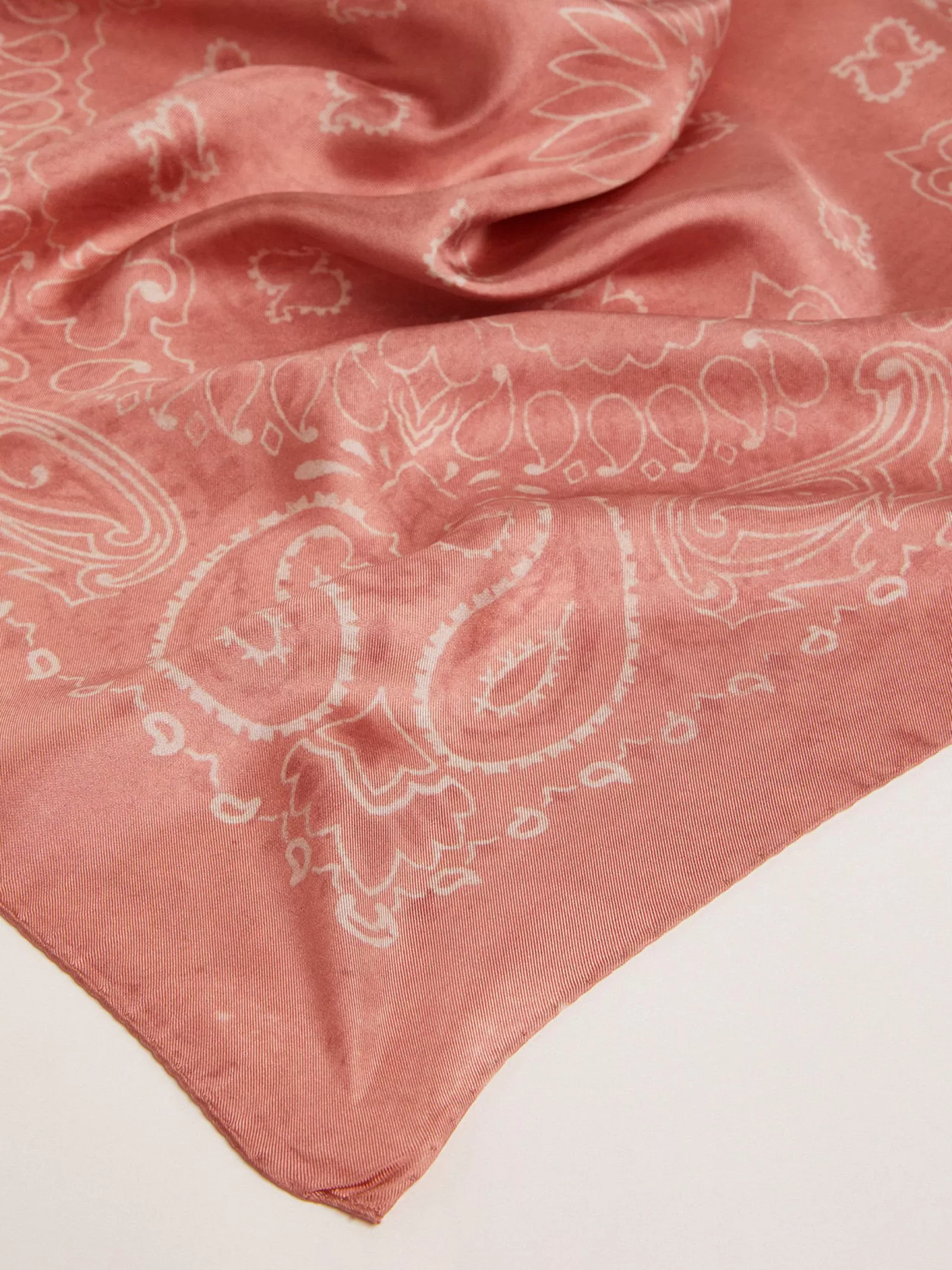 Foulard vieux rose à motif cachemire | Golden Goose Best Sale