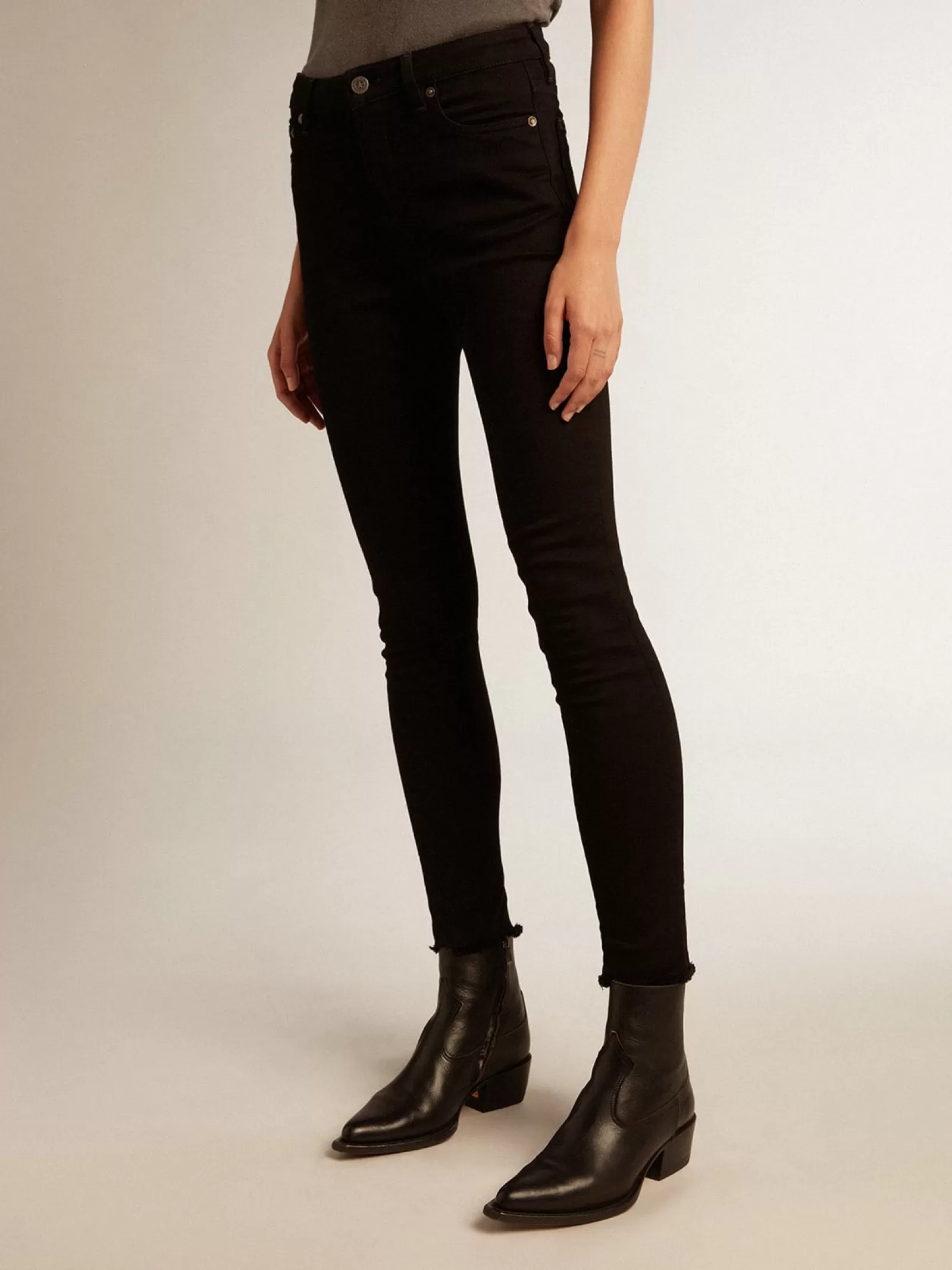 Jean skinny noir femme | Golden Goose Discount