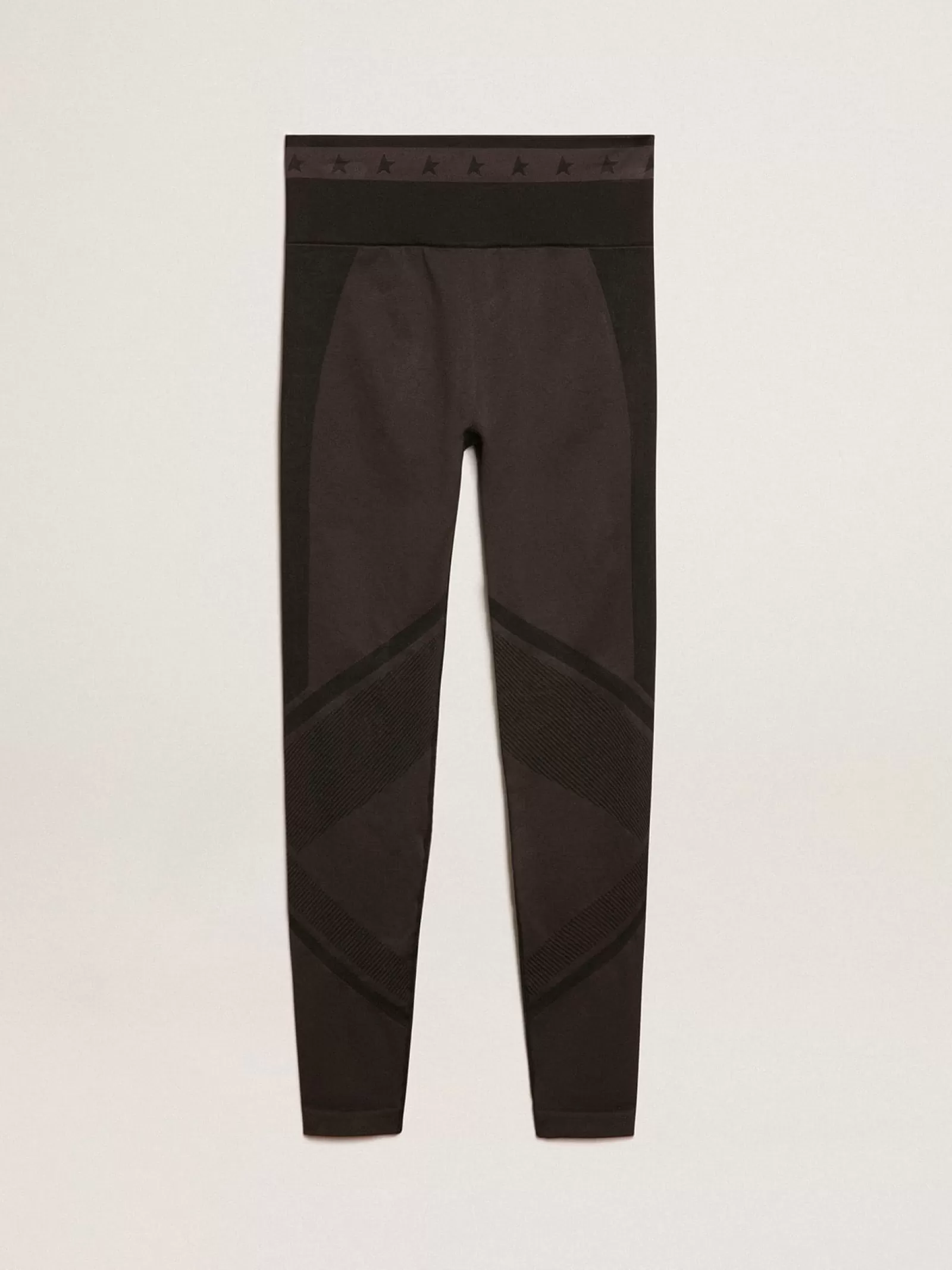 Legging mi-couture pour femme noir | Golden Goose Store