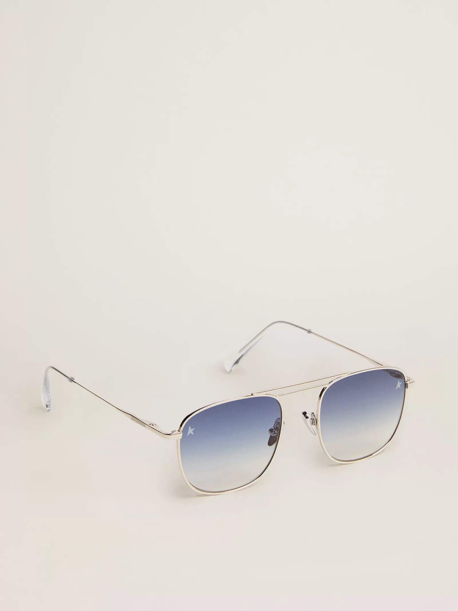 Lunettes de soleil Roger avec monture argentée | Golden Goose Cheap