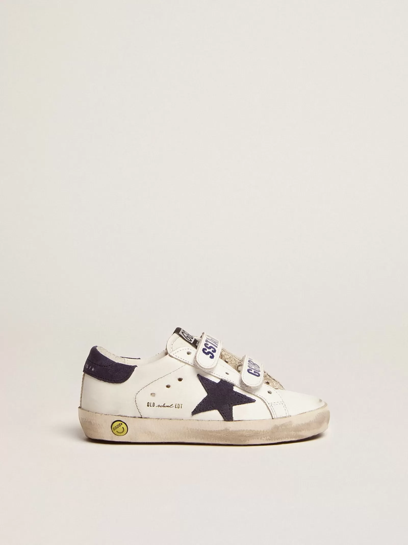 Old School avec empiècements en daim bleu foncé | Golden Goose Store