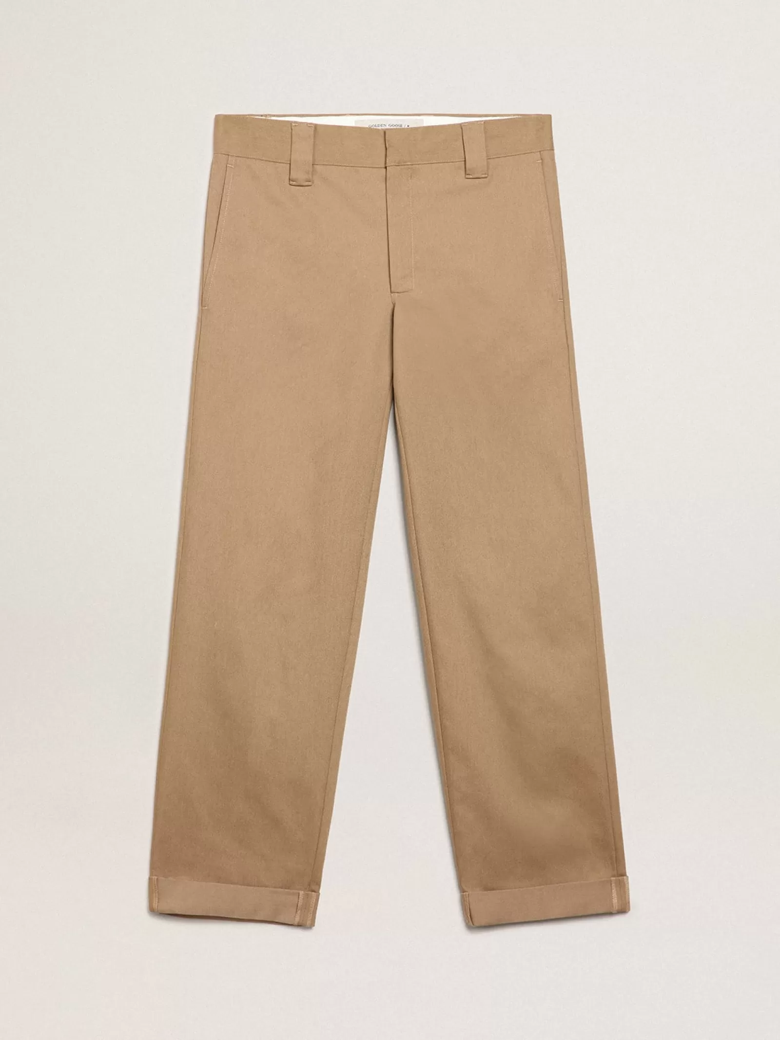 Pantalon chino Golden Collection kaki beige | Golden Goose Clearance