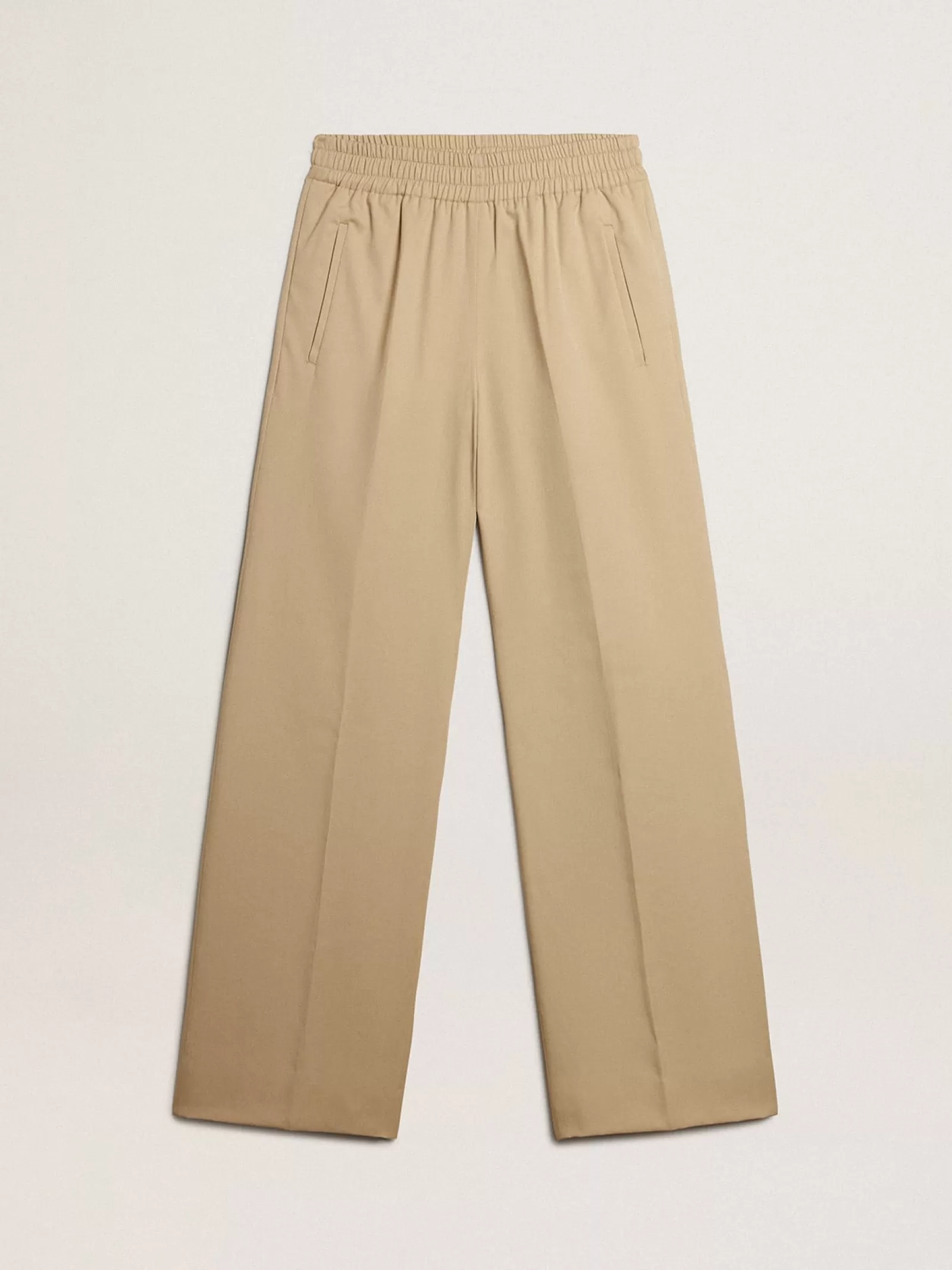 Pantalon de jogging couleur sable pour femme | Golden Goose New