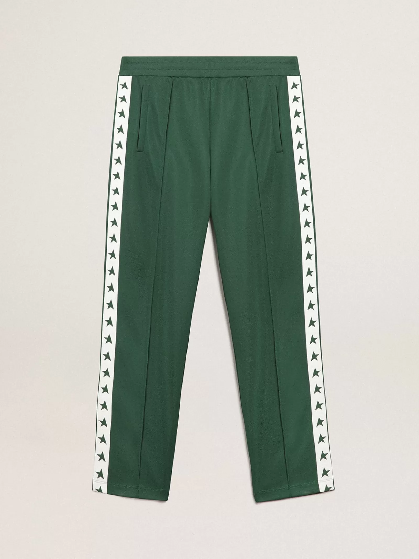 Pantalon de jogging homme couleur vert brillant | Golden Goose Cheap
