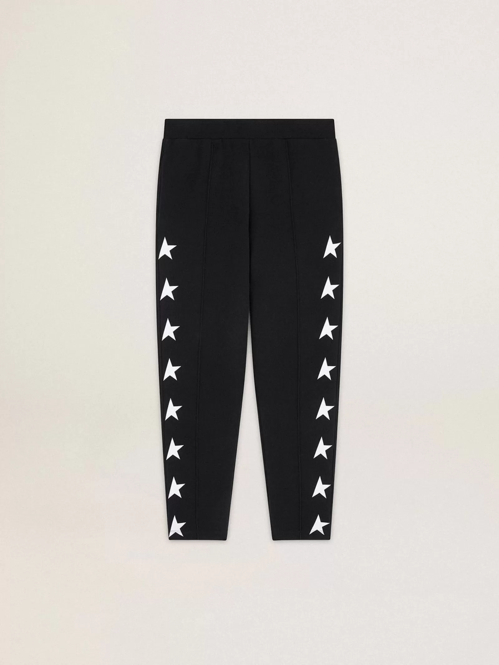 Pantalon de jogging homme noir avec étoiles blanches | Golden Goose Cheap