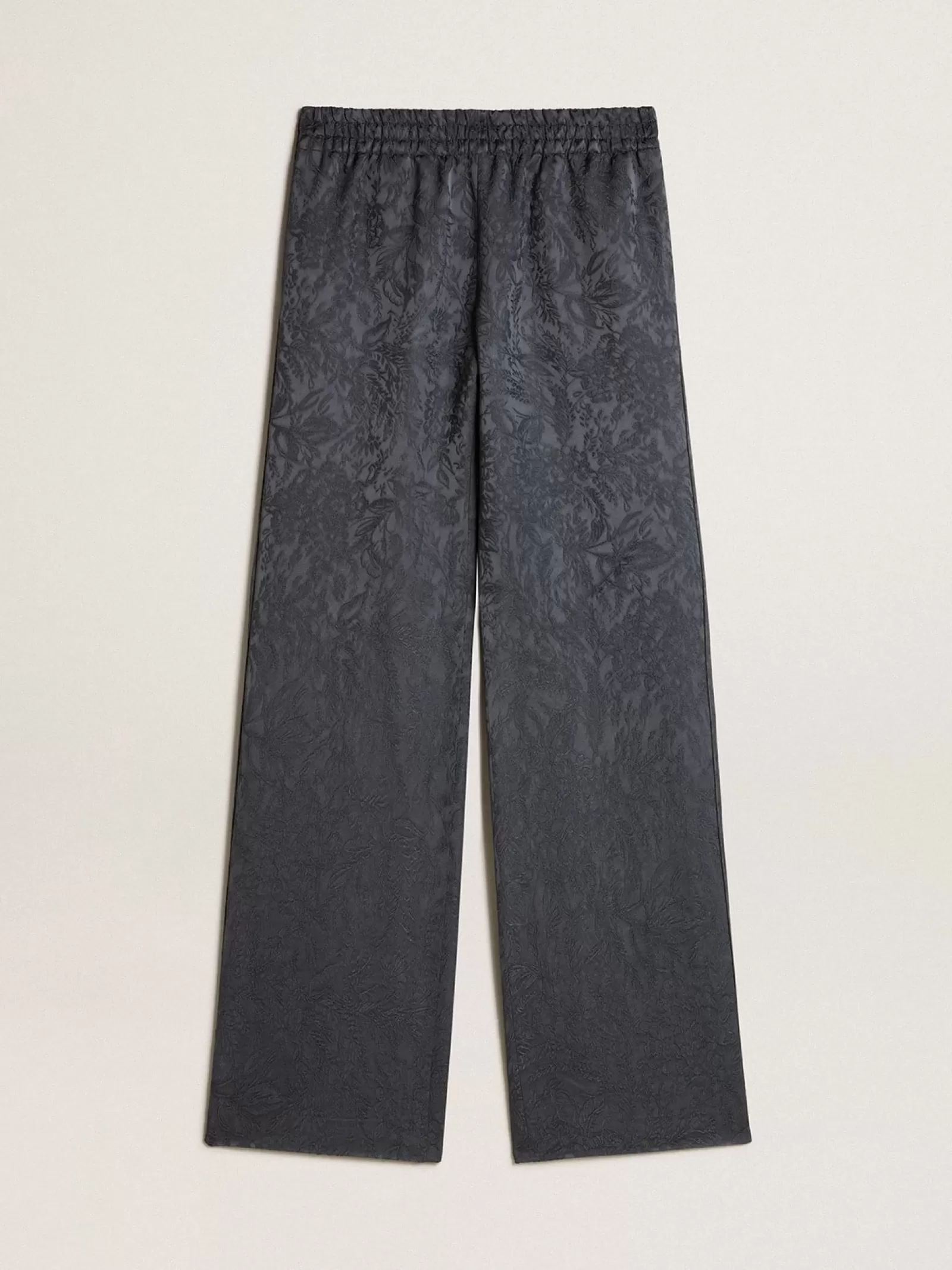 Pantalon en jacquard à motif toile de Jouy all-over | Golden Goose Outlet