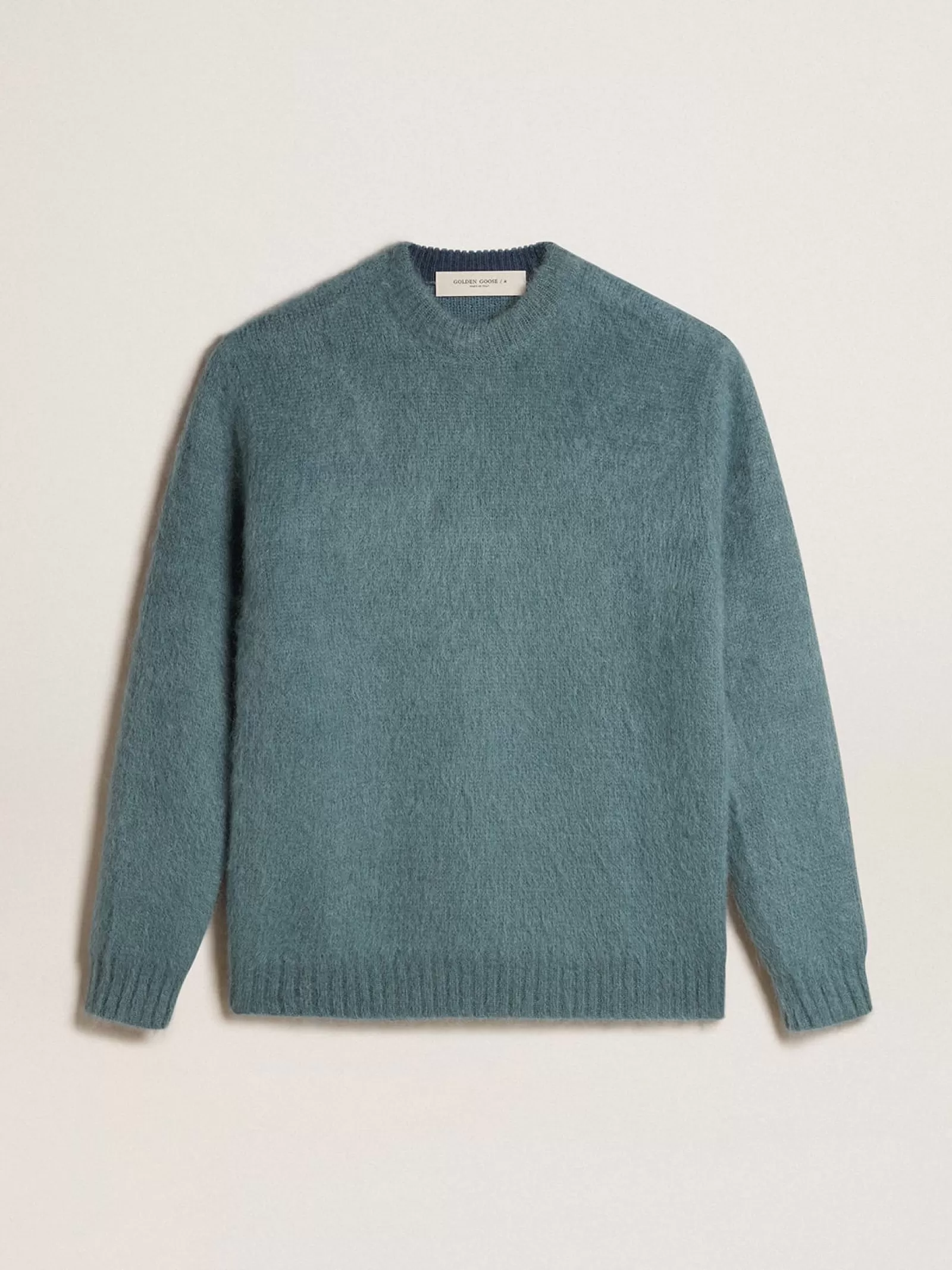 Pull en mohair bleu layette | Golden Goose Hot