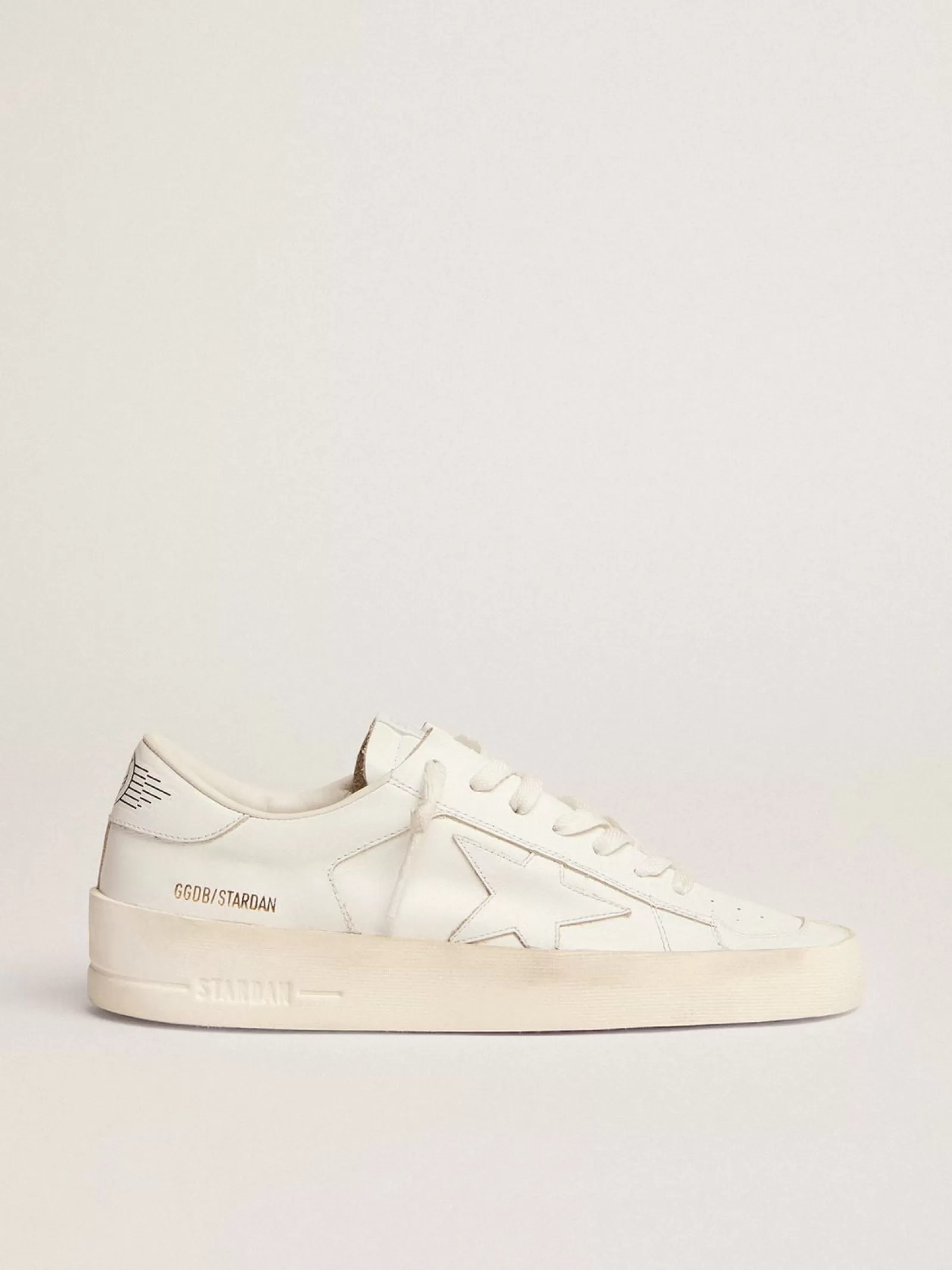 Stardan femme en cuir total white | Golden Goose Best Sale