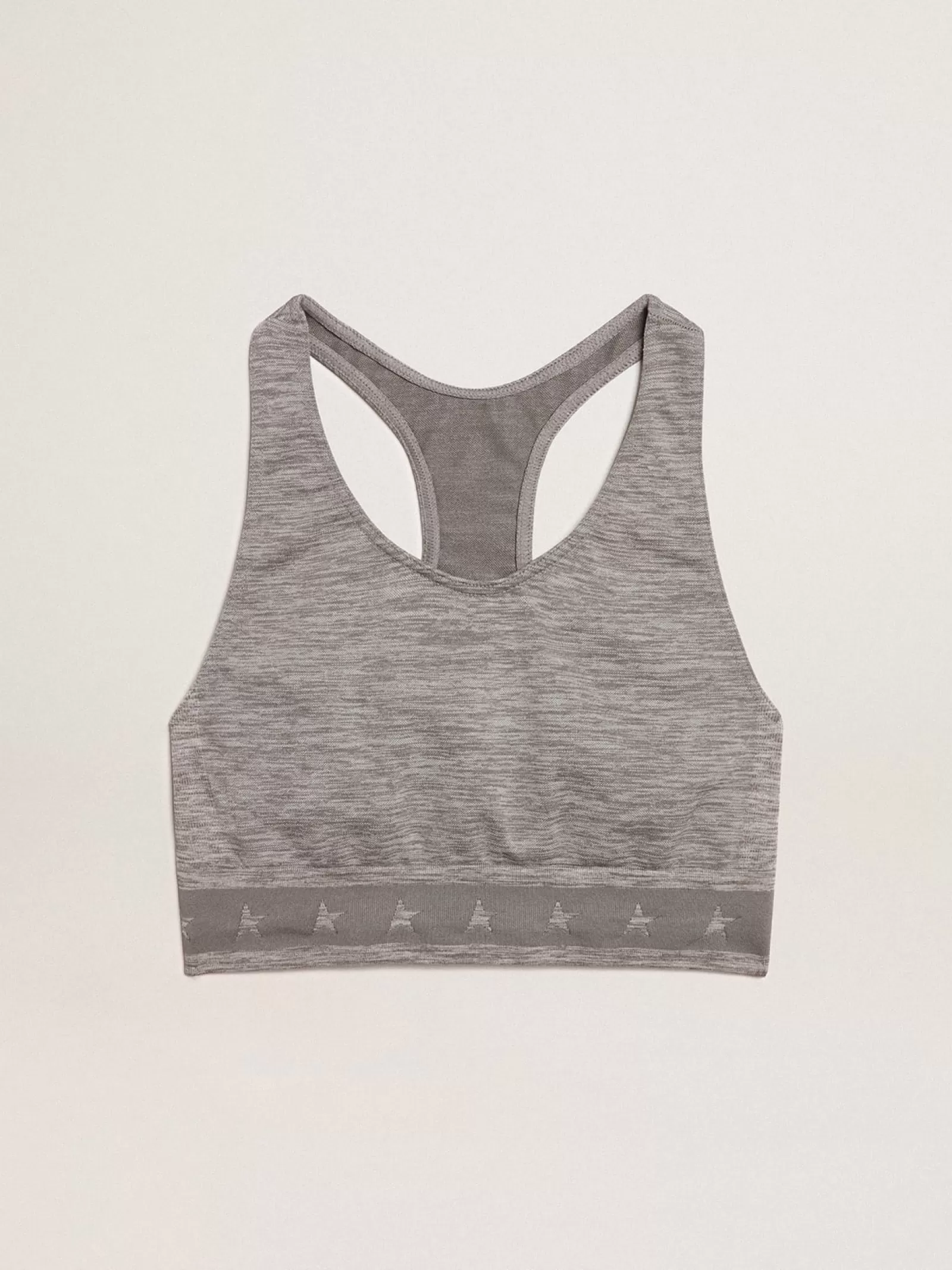 Top de sport gris chiné | Golden Goose Fashion