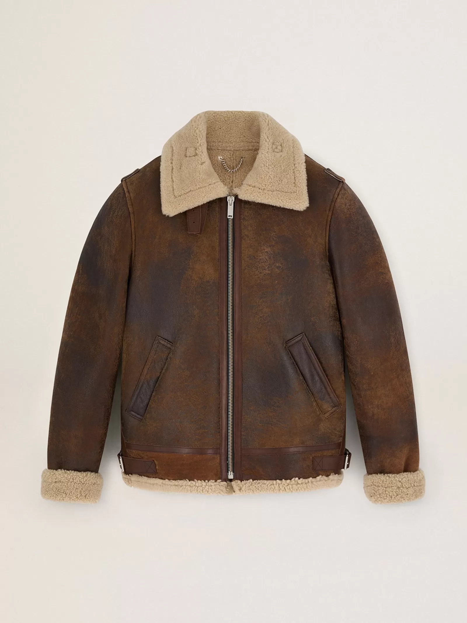 Veste Arvel collection Journey en shearling | Golden Goose Store